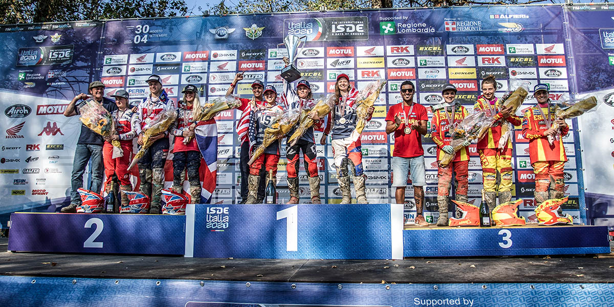 Two American Teams Visit the Podium at 2021 ISDE - American ...