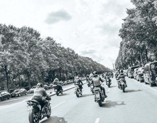 Women's Motorcycle Ride in Berlin
