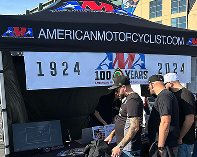 AMA 100 Years Event Booth