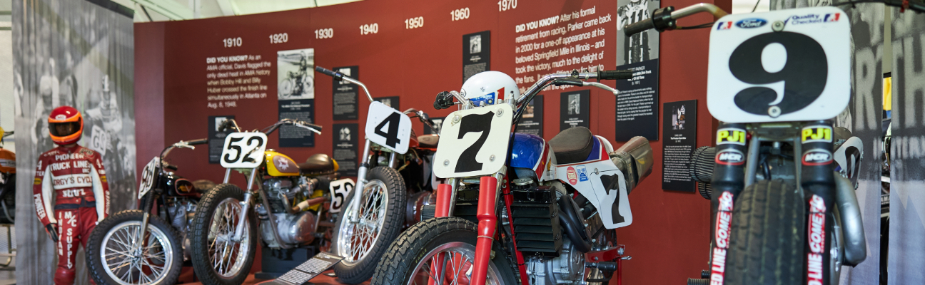 AMA Hall of fame featured bikes