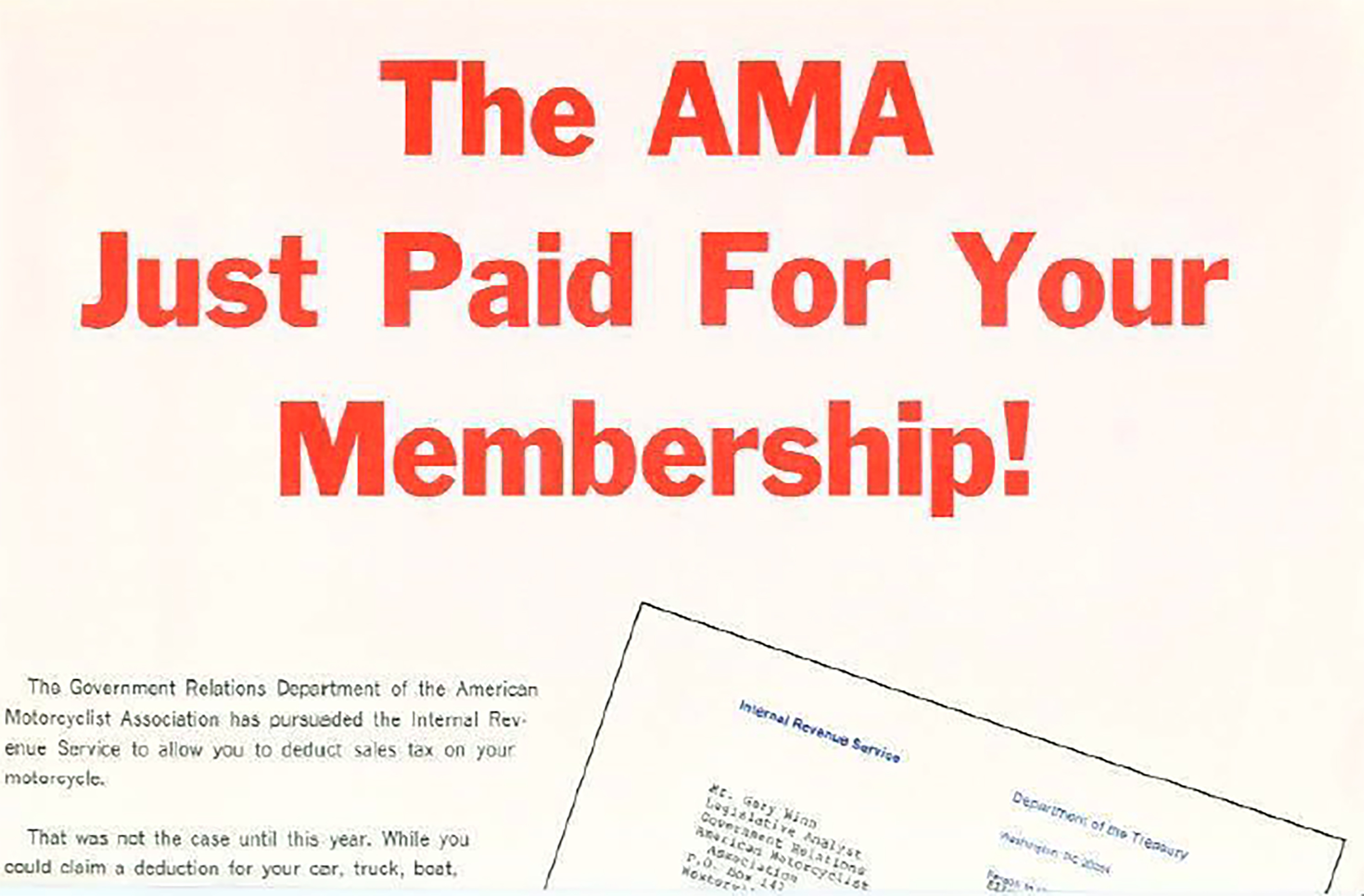 Ama Subscription 100 Years of Historic AMA Rights Wins - American Motorcyclist Association