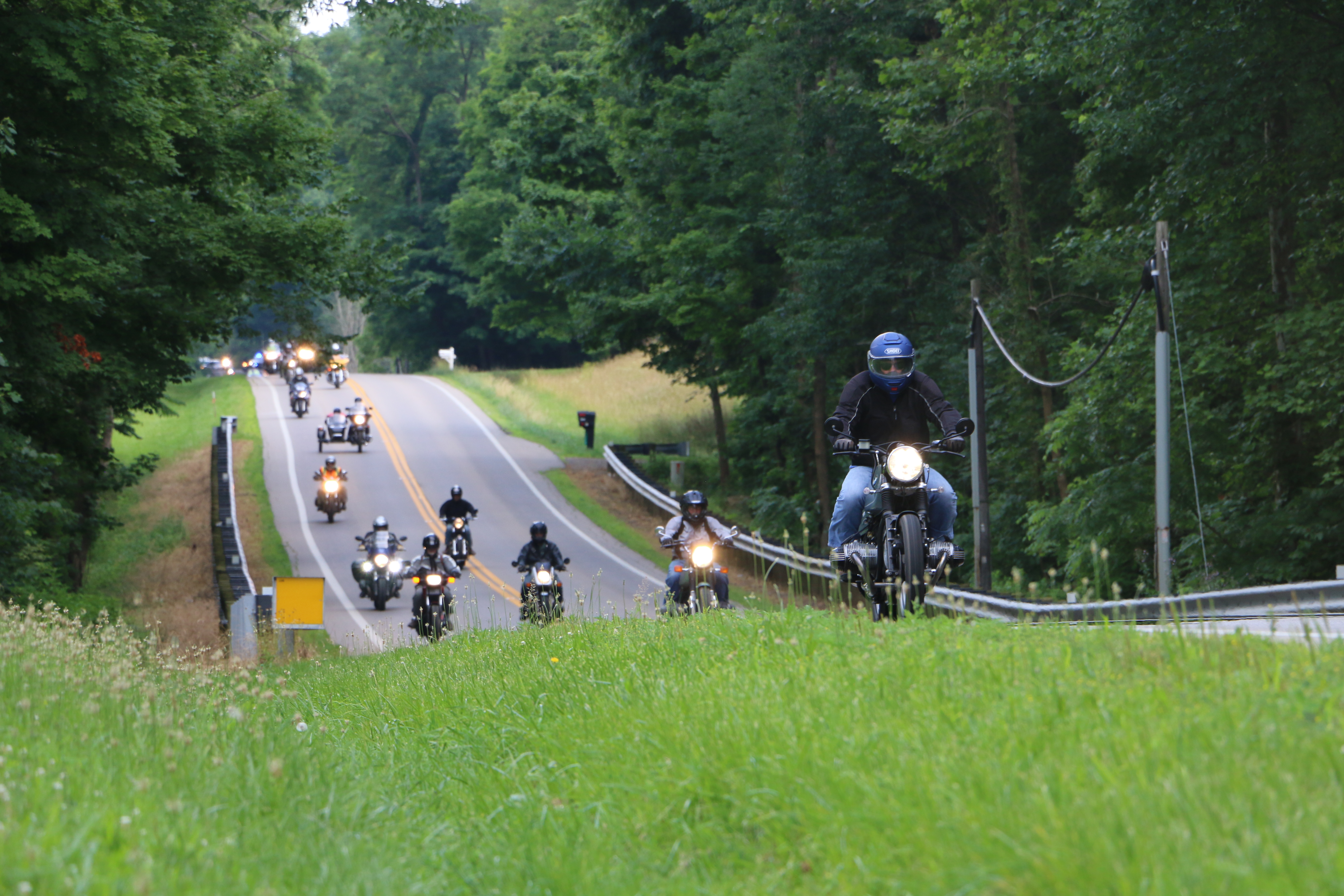 Charity Ride on Road