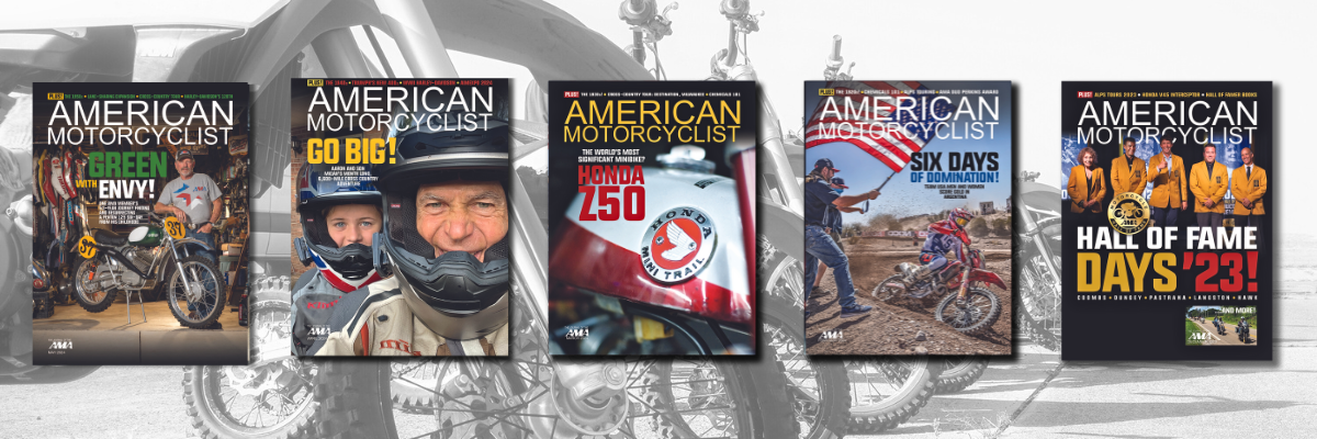 American Motorcyclist 5 Magazine covers