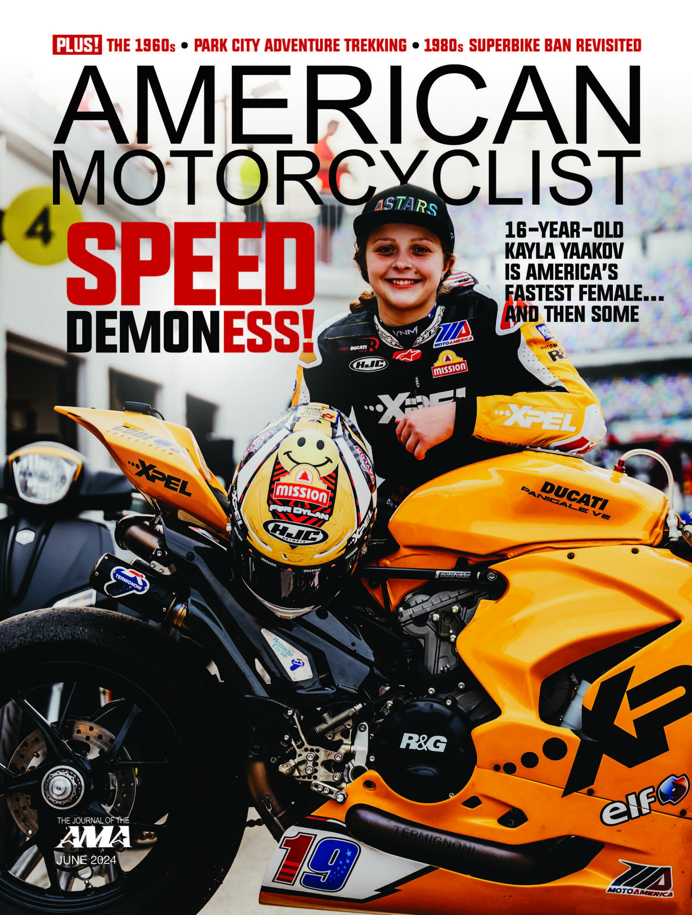 American Motorcyclist June Edition- Speed Demoness