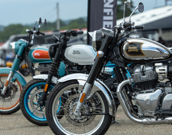 demo rides at AMA Vintage Motorcycle Days