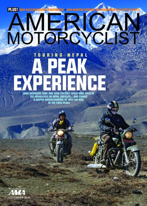 November 2026 American Motorcyclist Mag Cover